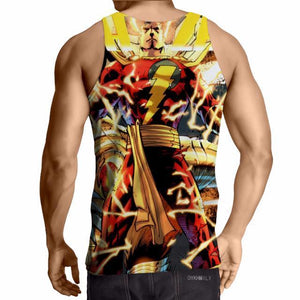 Amazing Shazam 3D Printed Tank Top