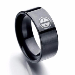 Stainless Steel Cool Deadpool Ring