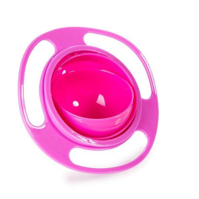 360 Rotate Spill-Proof Gyro Bowl for Babies