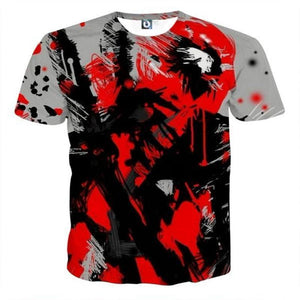 3D Printed Art Deadpool T-Shirt