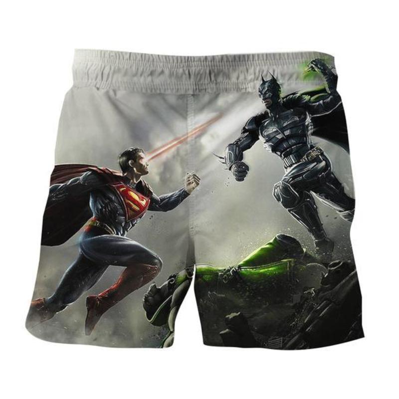 3D Printed Superman VS Batman Shorts