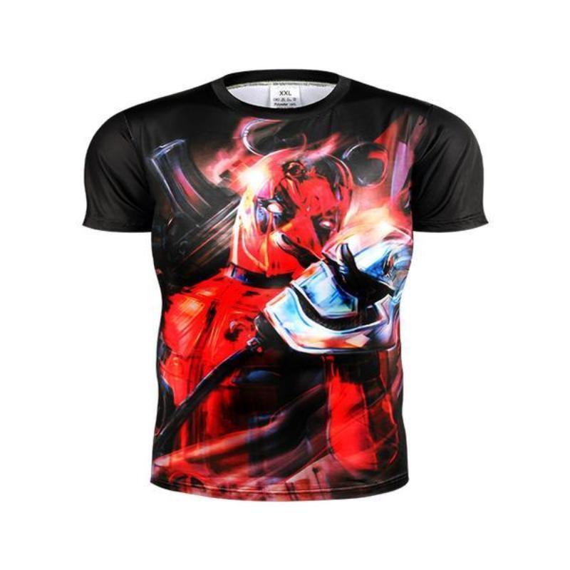 Vintage Deadpool 3D Printed T-Shirt