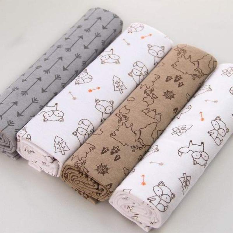 4pc Baby Blanket Set