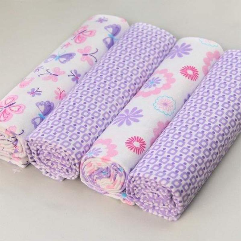 4pc Baby Blanket Set