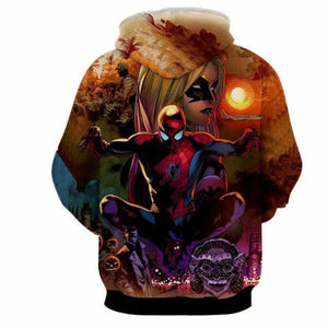 Amazing Spiderman 3D Printed Hoodie