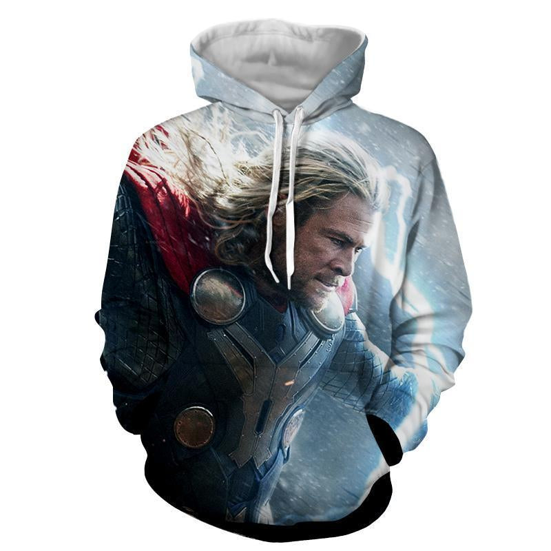 Angry Thor 3D Printed Thor Hoodie