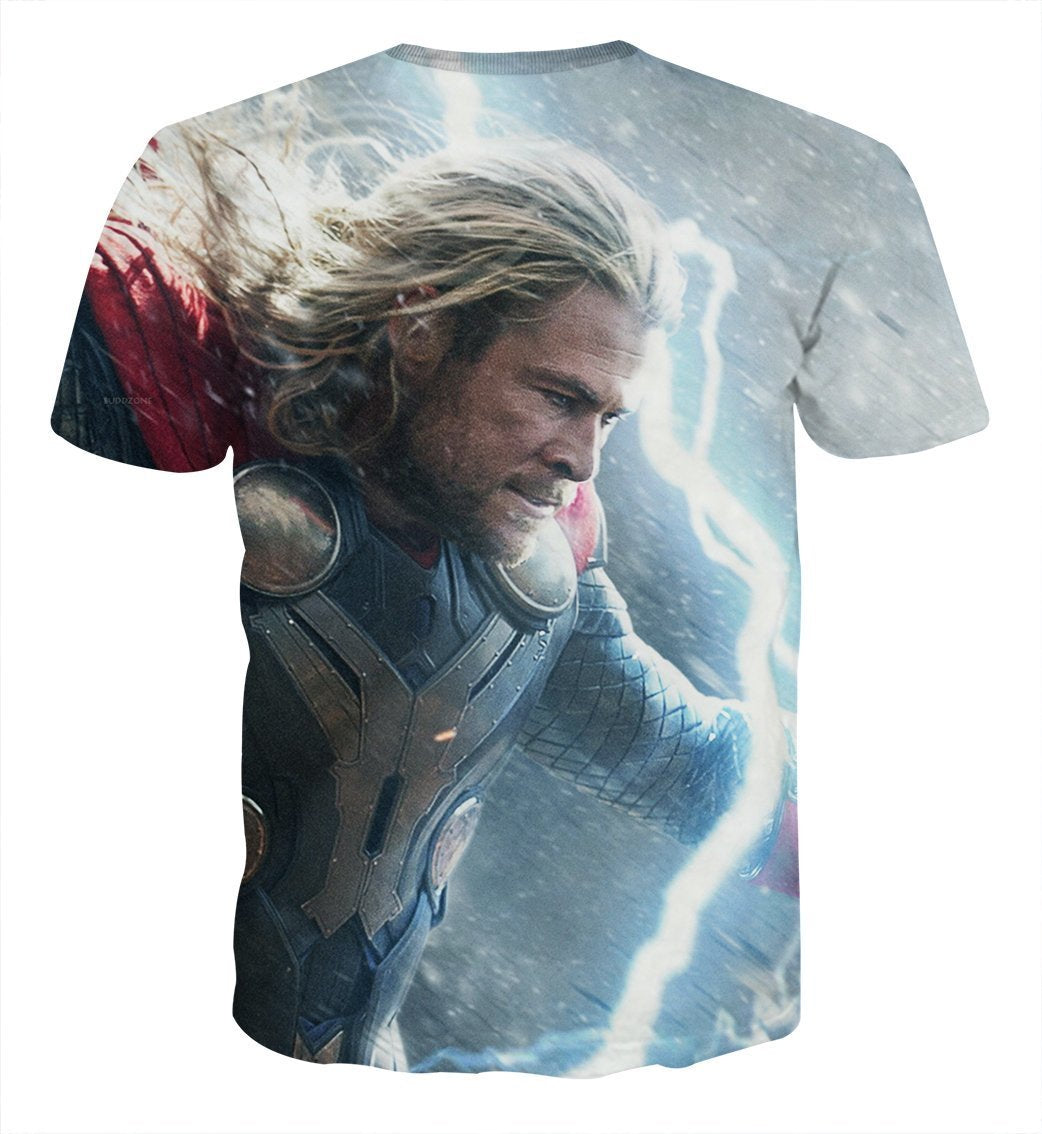 Angry Thor 3D Printed Thor T-Shirt