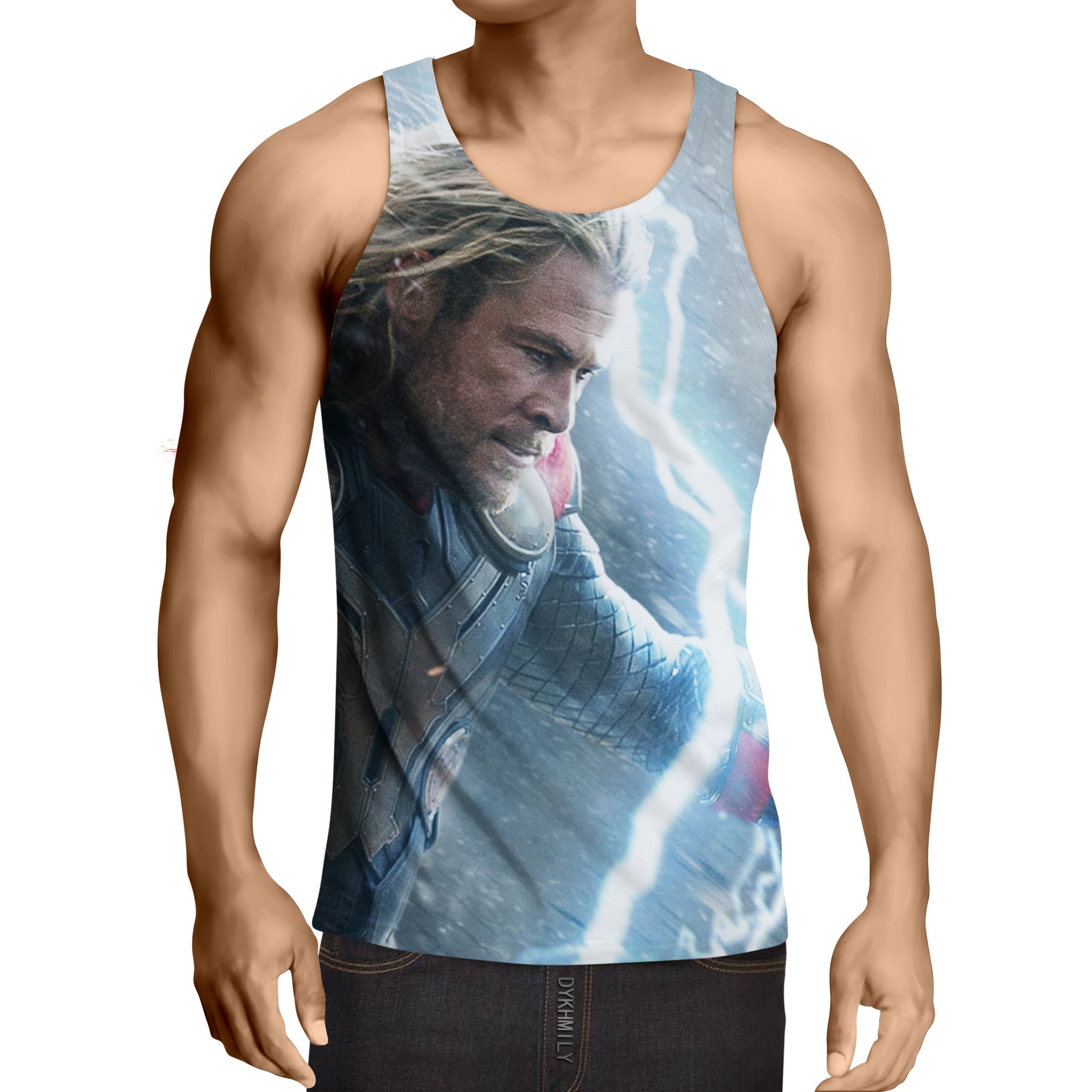 Angry Thor 3D Printed Thor Tank Top