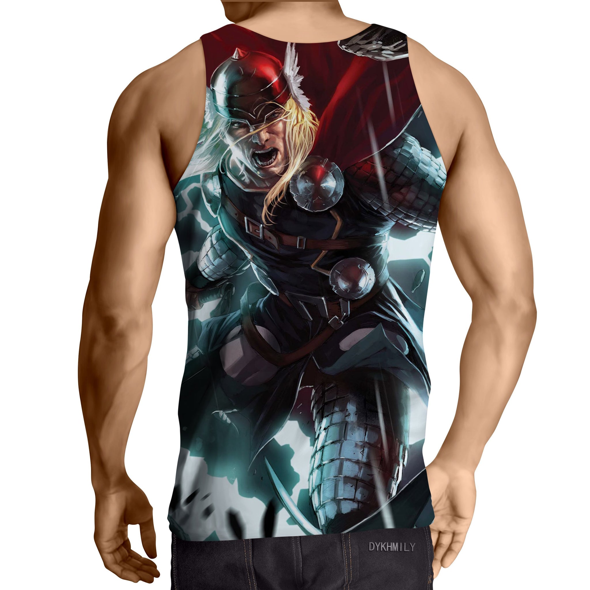 Attacking Thor 3D Printed Thor Tank Top