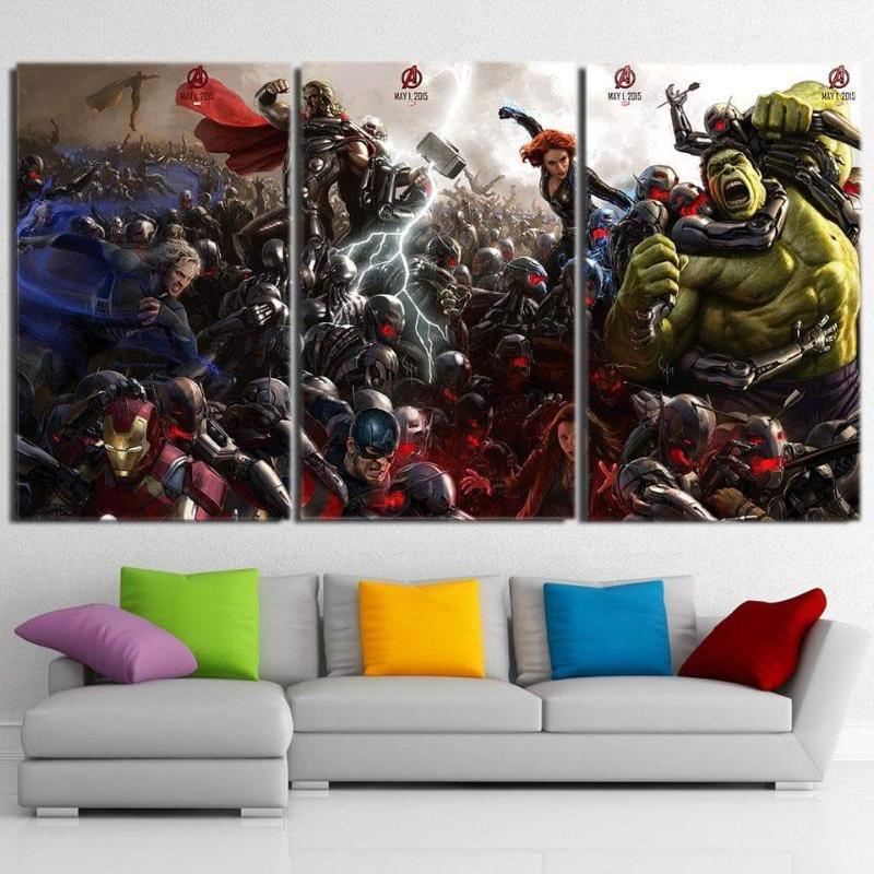 Avengers Cool Age Of Ultron Avengers Canvas