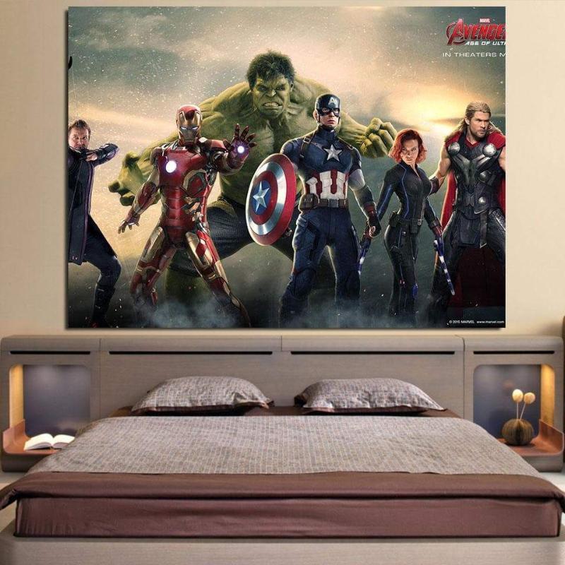 Avengers Cool Team Avengers Canvas