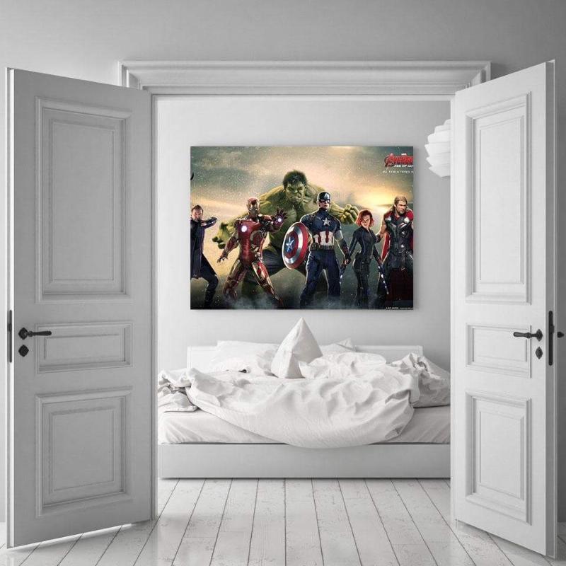 Avengers Cool Team Avengers Canvas