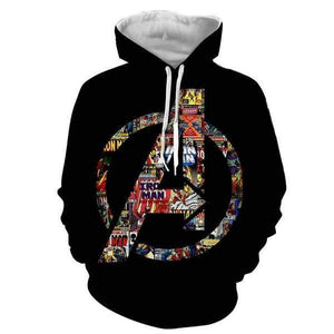 Avengers Logo T-shirt , Tank Top , Shorts , Hoodie