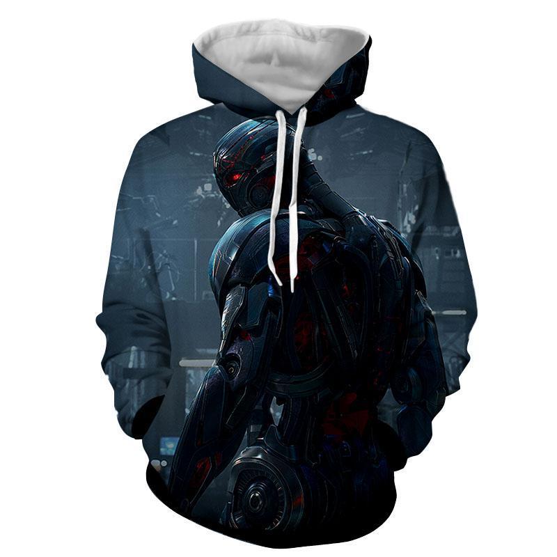 Avengers Ultron 3D Printed Avengers Hoodie