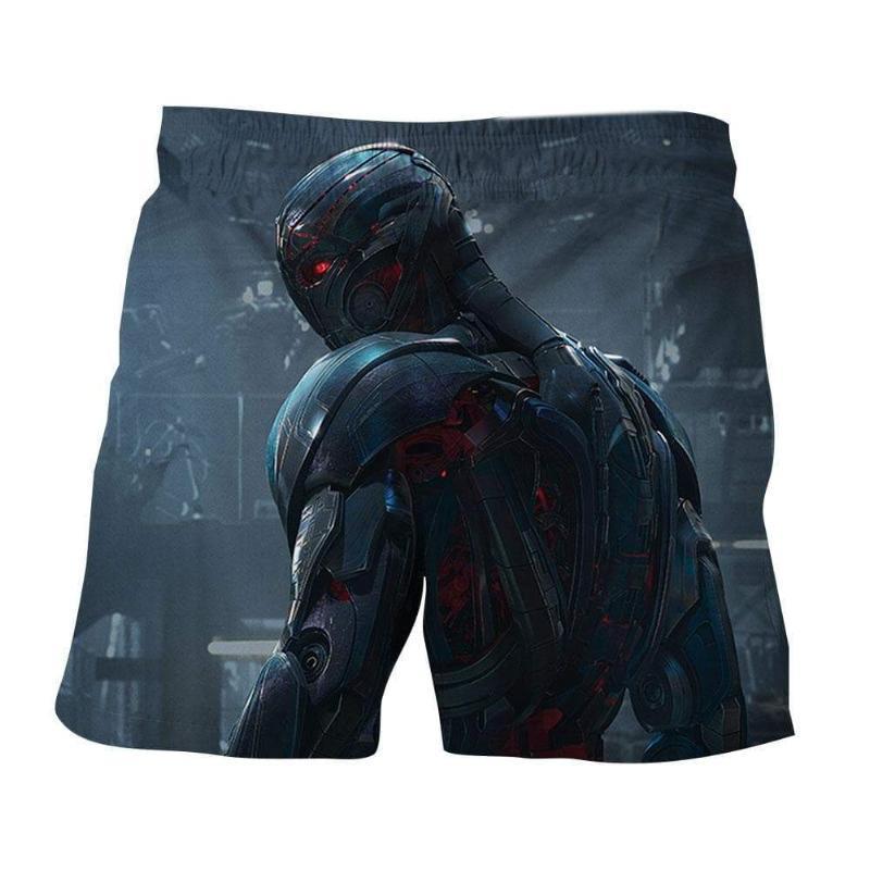 Avengers Ultron 3D Printed Avengers Shorts