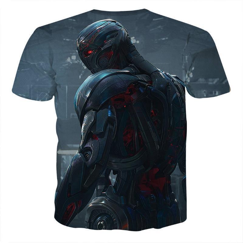 Avengers Ultron 3D Printed Avengers T Shirt