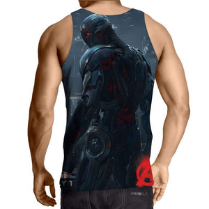 Avengers Ultron 3D Printed Avengers Tank Top