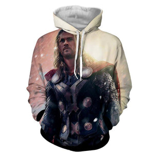 Awesome Thor 3D Printed Thor Hoodie