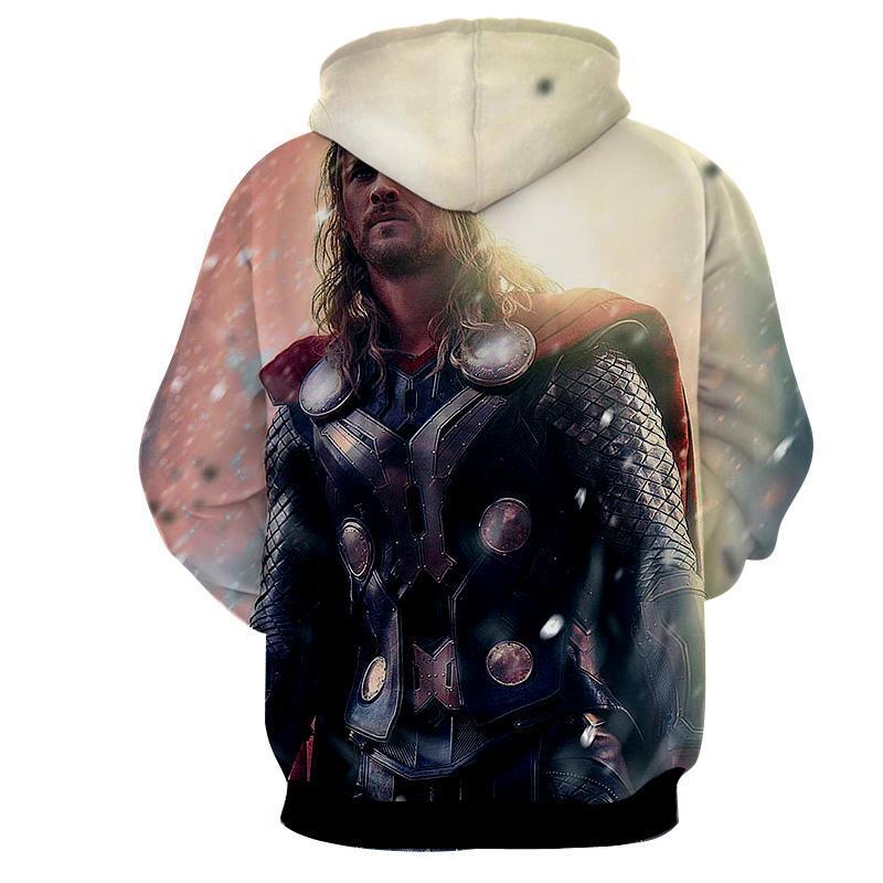 Awesome Thor 3D Printed Thor Hoodie