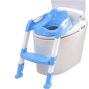 Baby Toilet Seat with Ladder and Handles