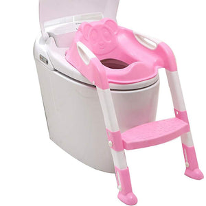 Baby Toilet Seat with Ladder and Handles