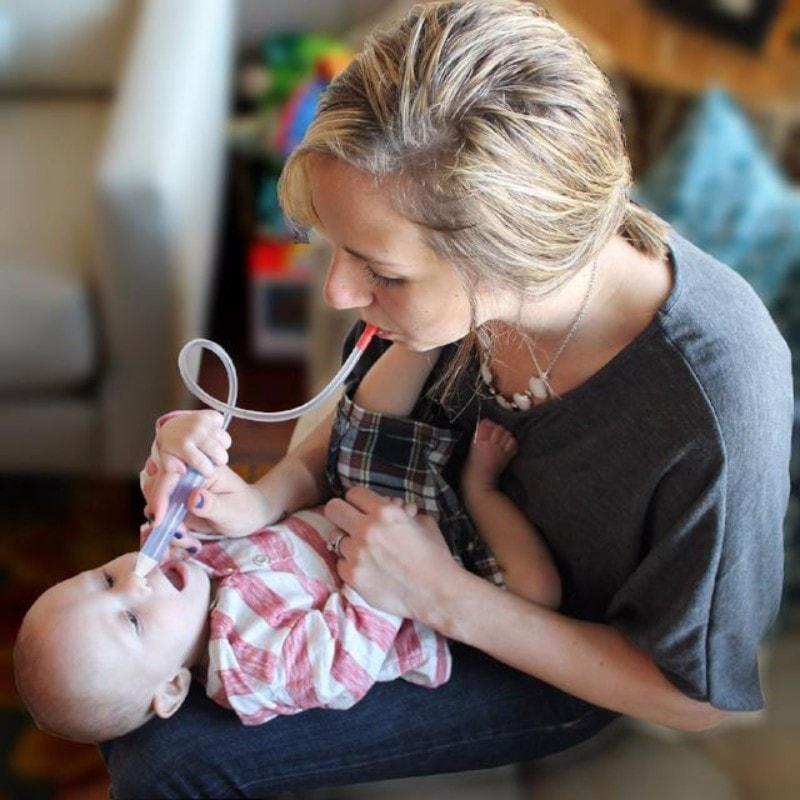 3-in-1 Baby Care Bundle - Electric Nail Trimmer + Nose & Ear Cleaner