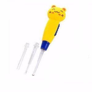 3-in-1 Baby Care Bundle - Electric Nail Trimmer + Nose & Ear Cleaner