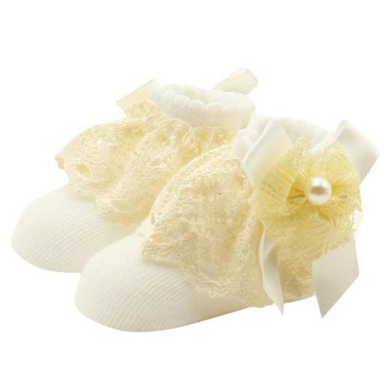 1 Pair Lace Floral Socks for 0-12 Months Baby