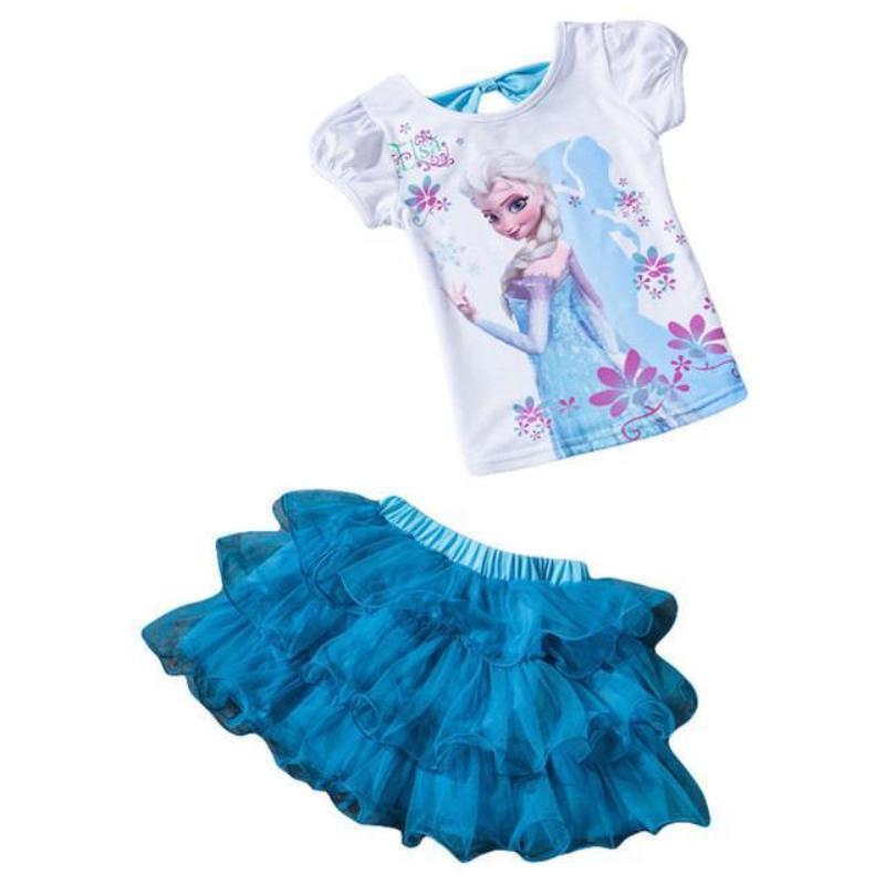Baby Frozen Dress With Skirt