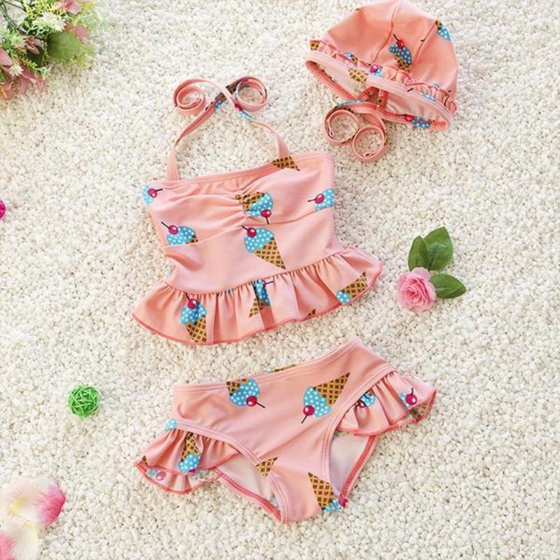 Cute Two Piece Bathing Suit