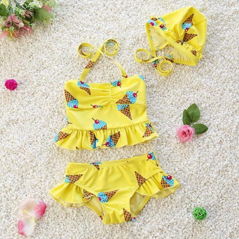 Cute Two Piece Bathing Suit
