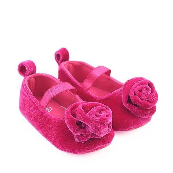 Flower Power Crib Shoes
