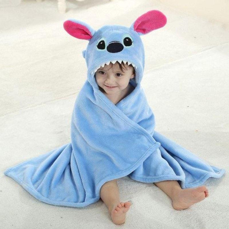 Stitch Baby Bath Towel