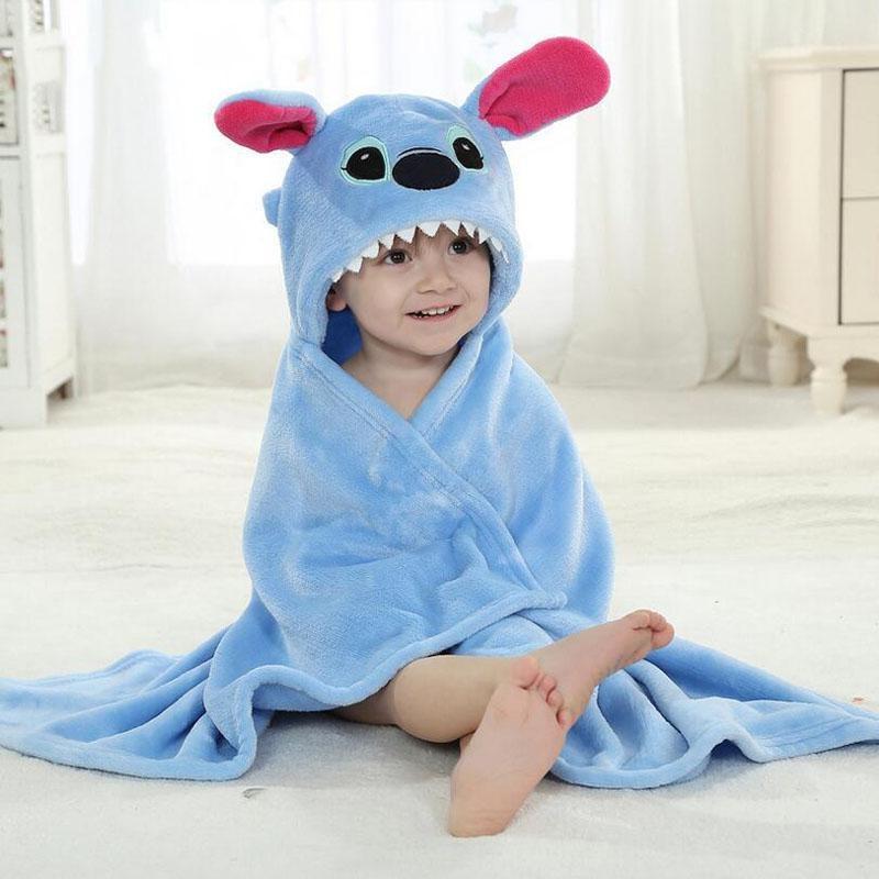 Stitch Baby Bath Towel