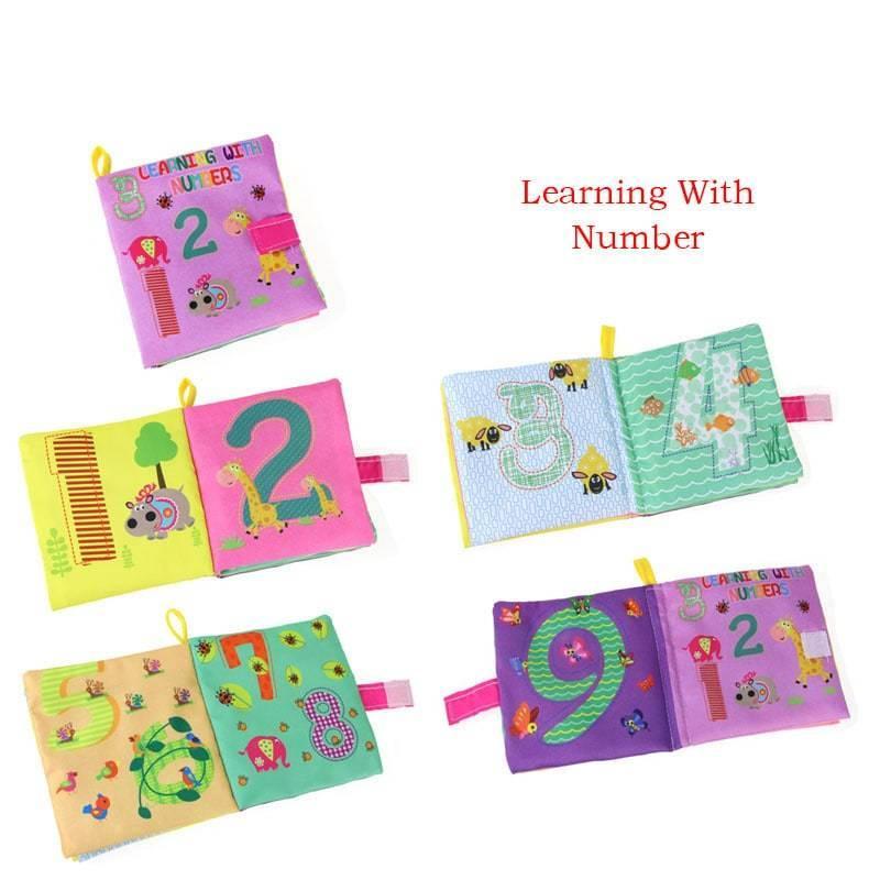 Baby Soft Cloth Math Learning Book