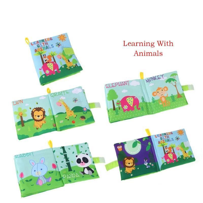Baby Soft Cloth Math Learning Book
