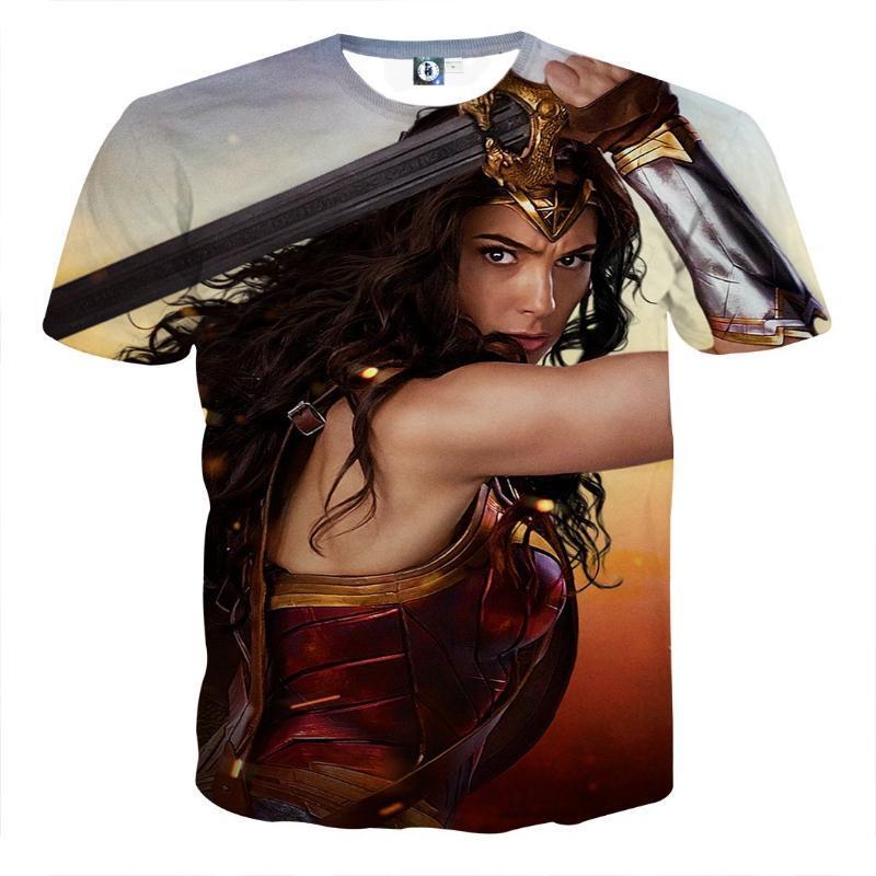 Bamboozle Wonder Woman 3D Printed T Shirt