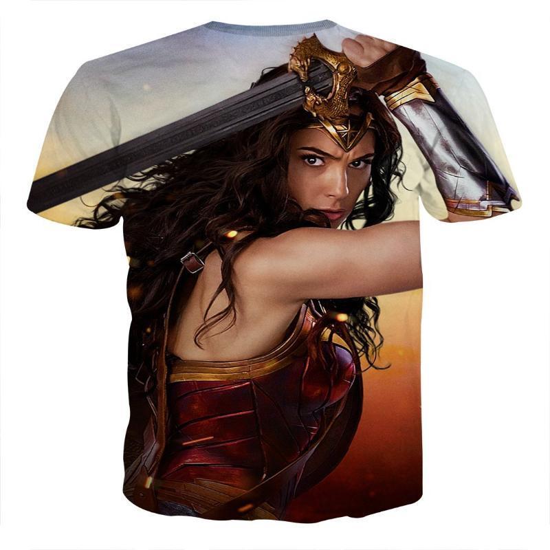 Bamboozle Wonder Woman 3D Printed T Shirt