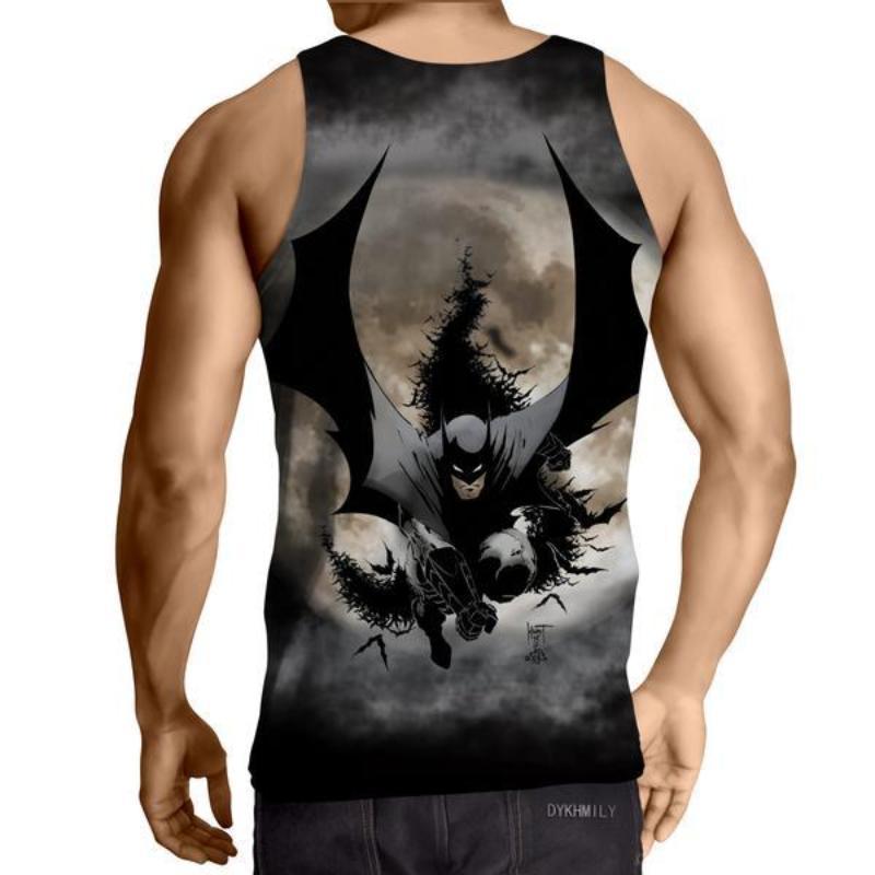 Batman Amazing Bats 3D Printed Batman Tank Top