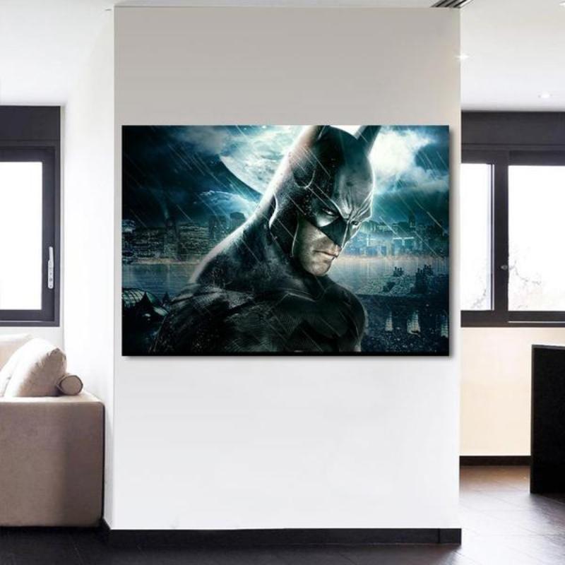 Batman Canvas Amazing Look 3D Printed Framed Canvas