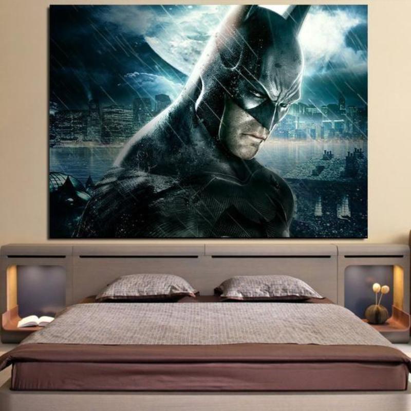 Batman Canvas Amazing Look 3D Printed Framed Canvas