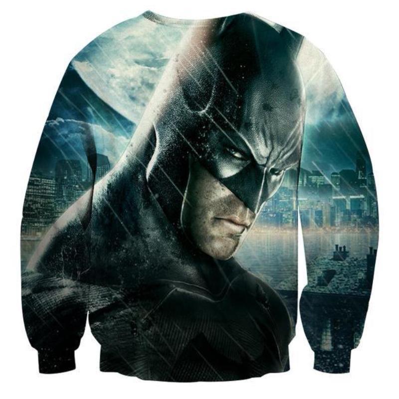 Batman Angry 3D Printed Batman Sweatshirt