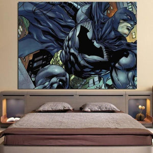 Batman Canvas Awesome 3D Printed Framed Canvas