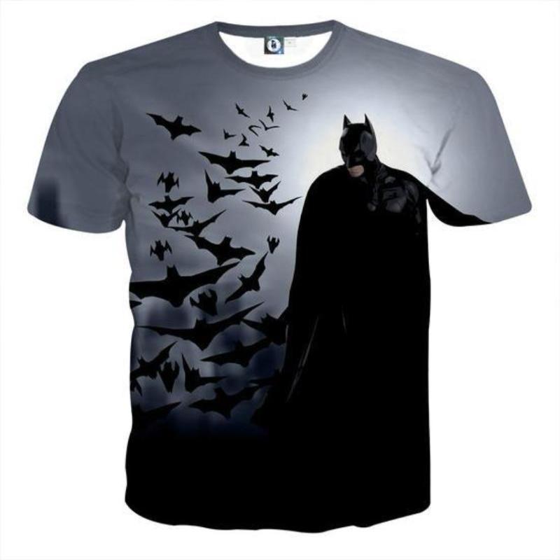 Batman Bats Are Angels 3D Printed Batman T-shirt