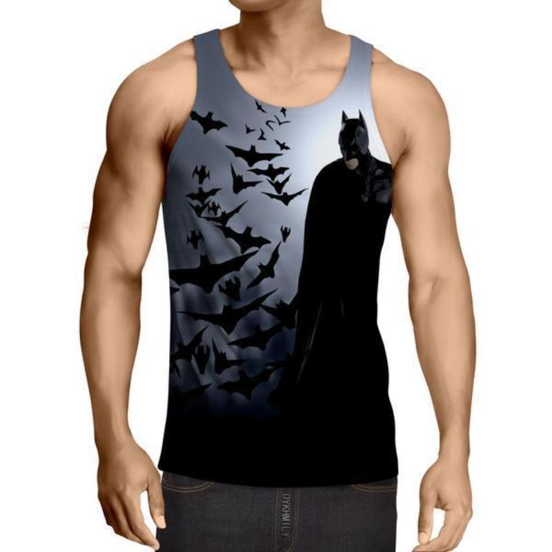 Batman Bats Are Angels 3D Printed Batman Tank Top