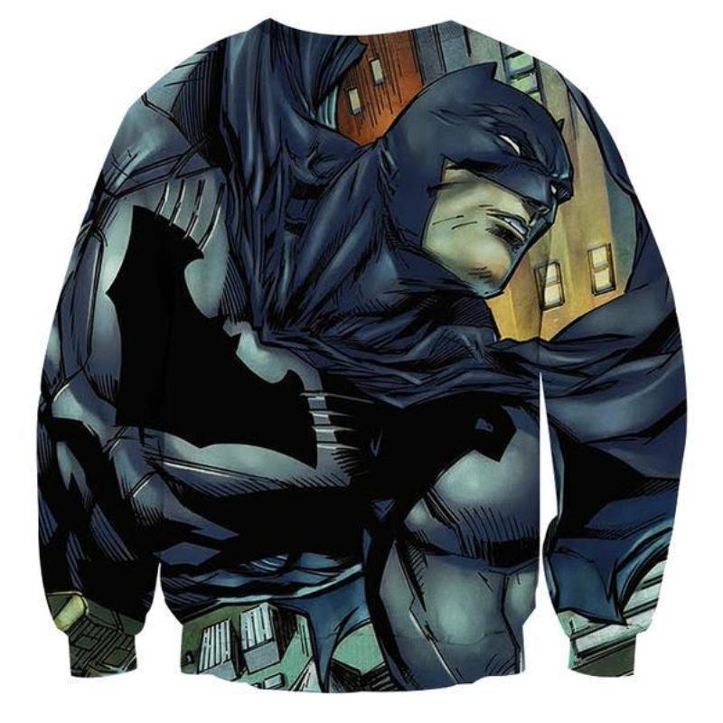 Batman Battle Now 3D Printed Batman Sweatshirt