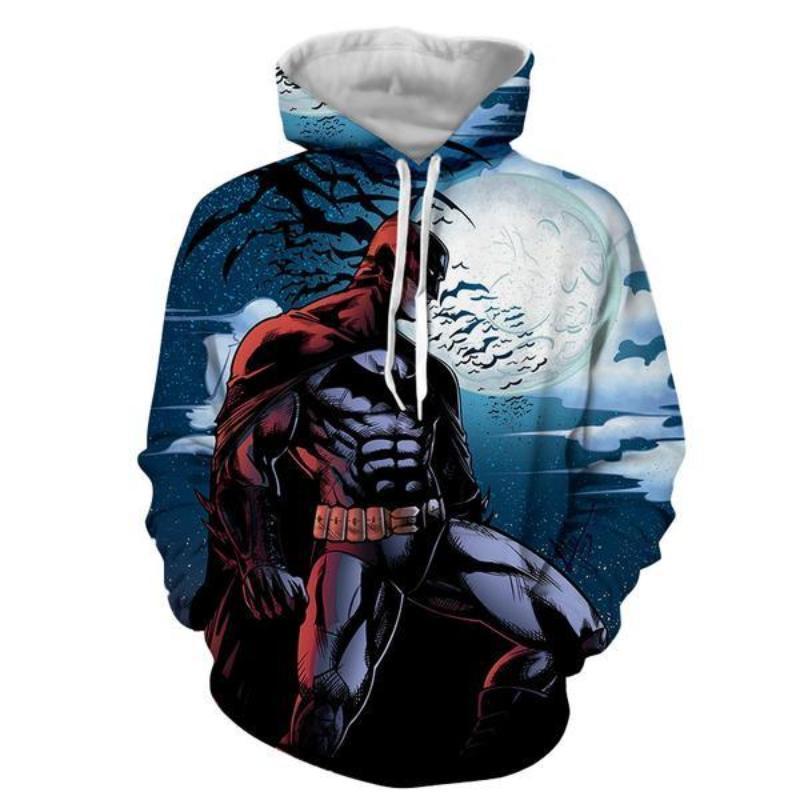 Batman Braggadocio 3D Printed Batman Hoodie