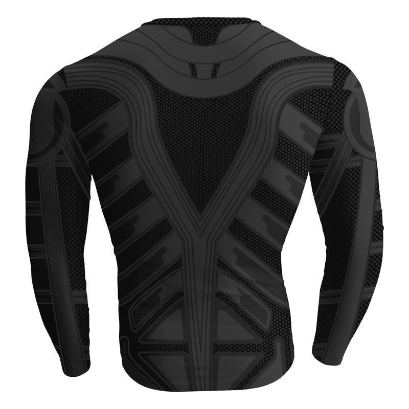 Batman Darkskin 3D Printed Batman Long Sleeve Shirt