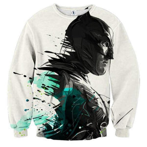 Batman Faded 3D Printed Batman Sweatshirt