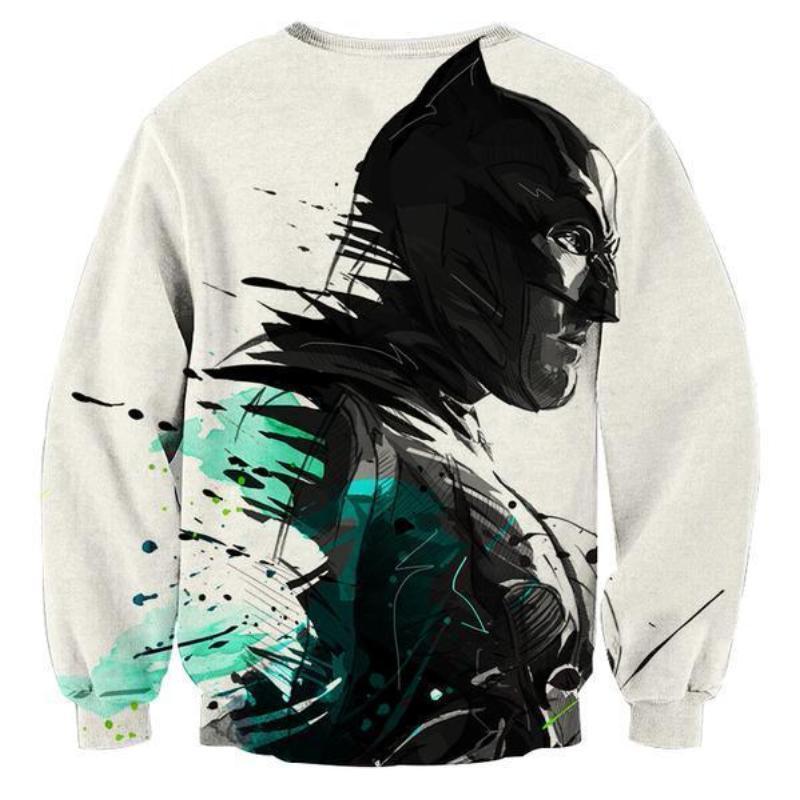 Batman Faded 3D Printed Batman Sweatshirt